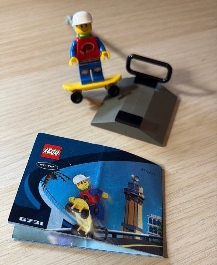 Lego 6731 Skateboarding pepper compleet, Ophalen of Verzenden, Zo goed als nieuw