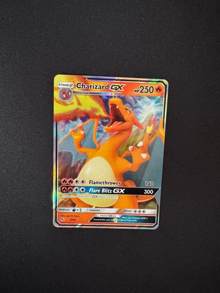 Charizard gx 9/68 - Hidden Fates, Ophalen of Verzenden, Nieuw, Losse kaart