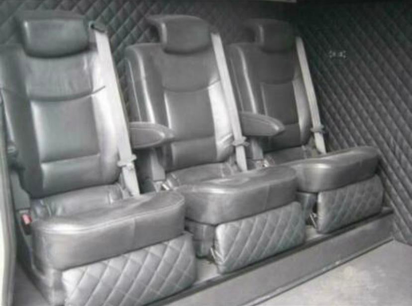 Leren Stoelen/Zitbank Oldtimer,Bus,VW Doka,GMC,Camper,Cabine, Ophalen, Gebruikt, Triumph