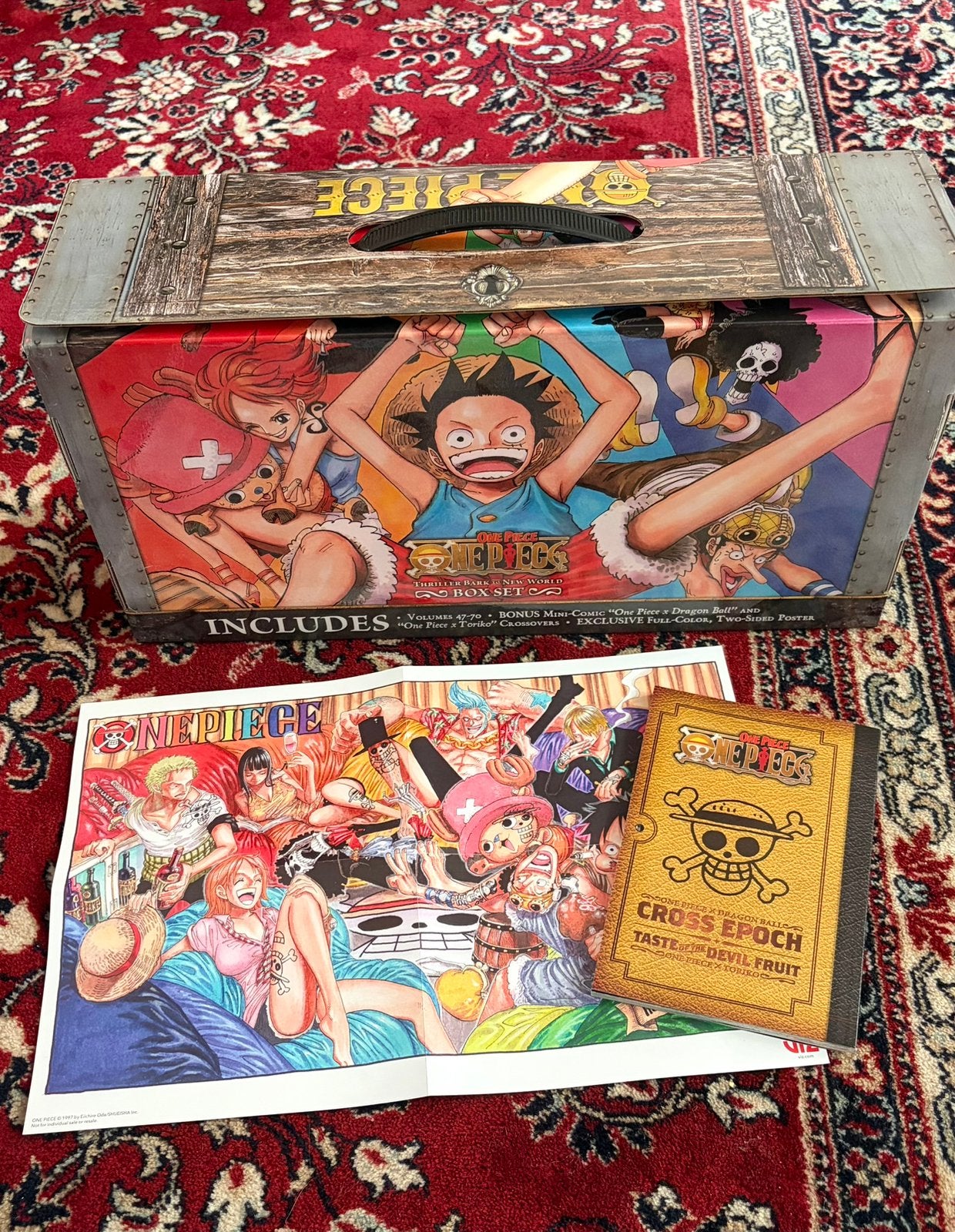 One piece manga boxset 3 volume 47-70, Ophalen, Zo goed als nieuw