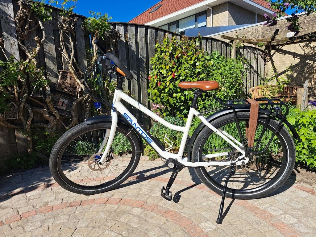 Santos Travel lite+ maat 49 pinion met riem en schijfremmen, Fietsen en Brommers, Ophalen