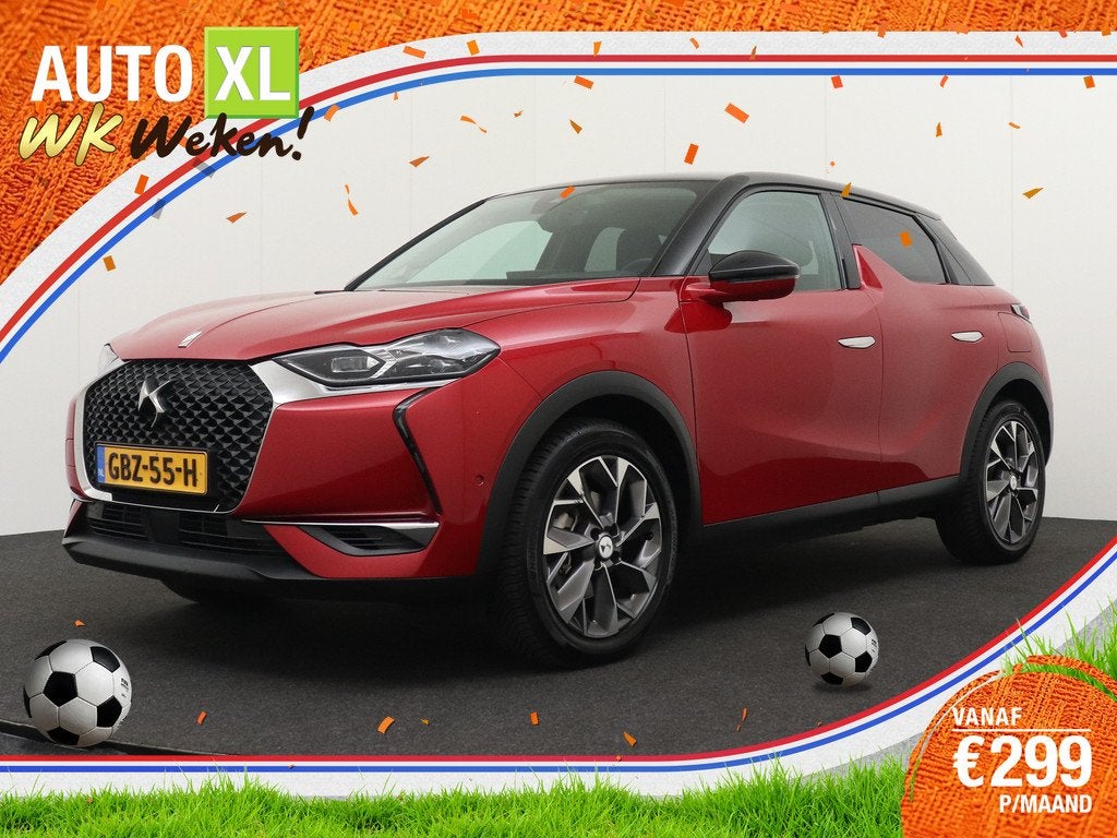 DS DS 3 Crossback Opéra Plus 50 kWh (93% SOH) Leder 360* Ca, Auto's, DS, 136 pk, Gebruikt, Zwart, 1498 kg