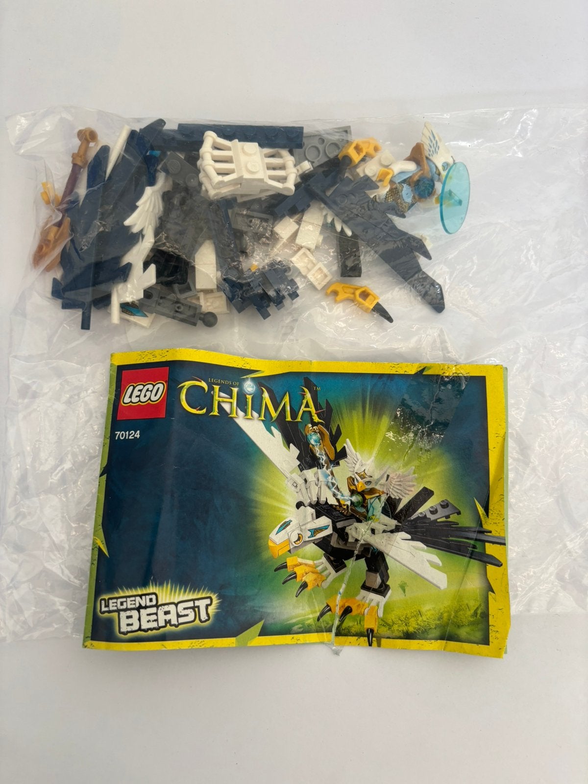 Lego chima 70124, Ophalen of Verzenden, Gebruikt, Complete set, Lego