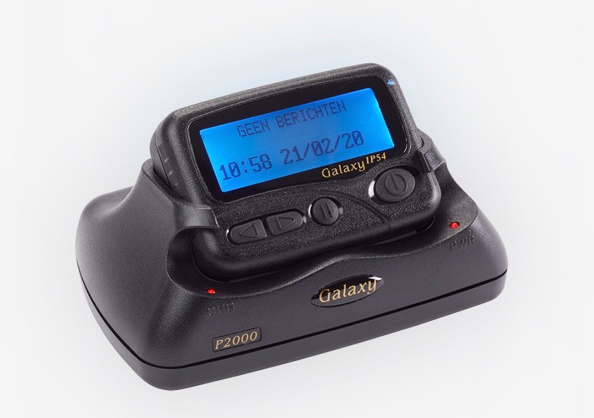 Gezocht: P2000 pager  (gratis) voor hobby, Ophalen, Gebruikt