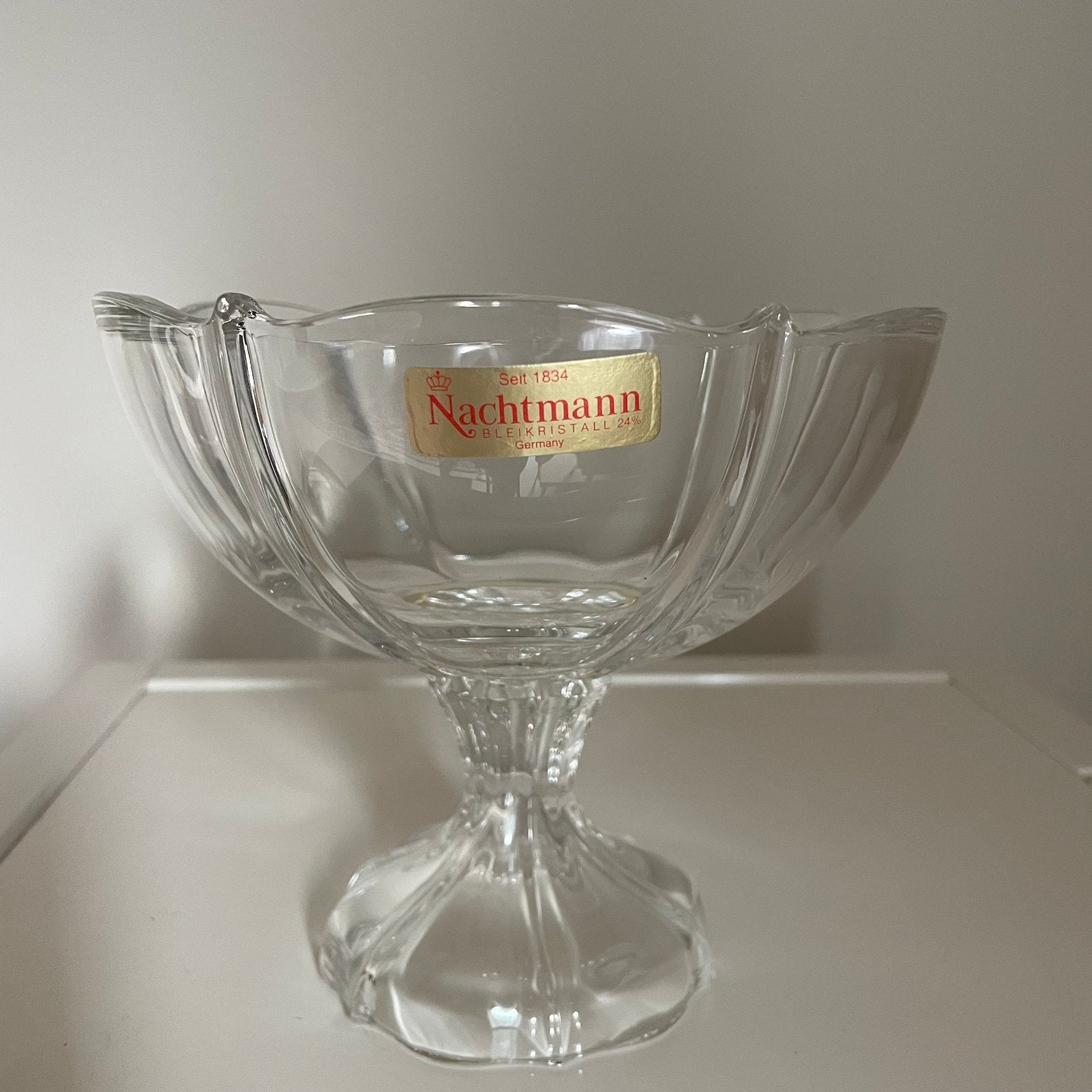 Kristallen Nachtmann bowl bonbonière schaaltje, Verzenden