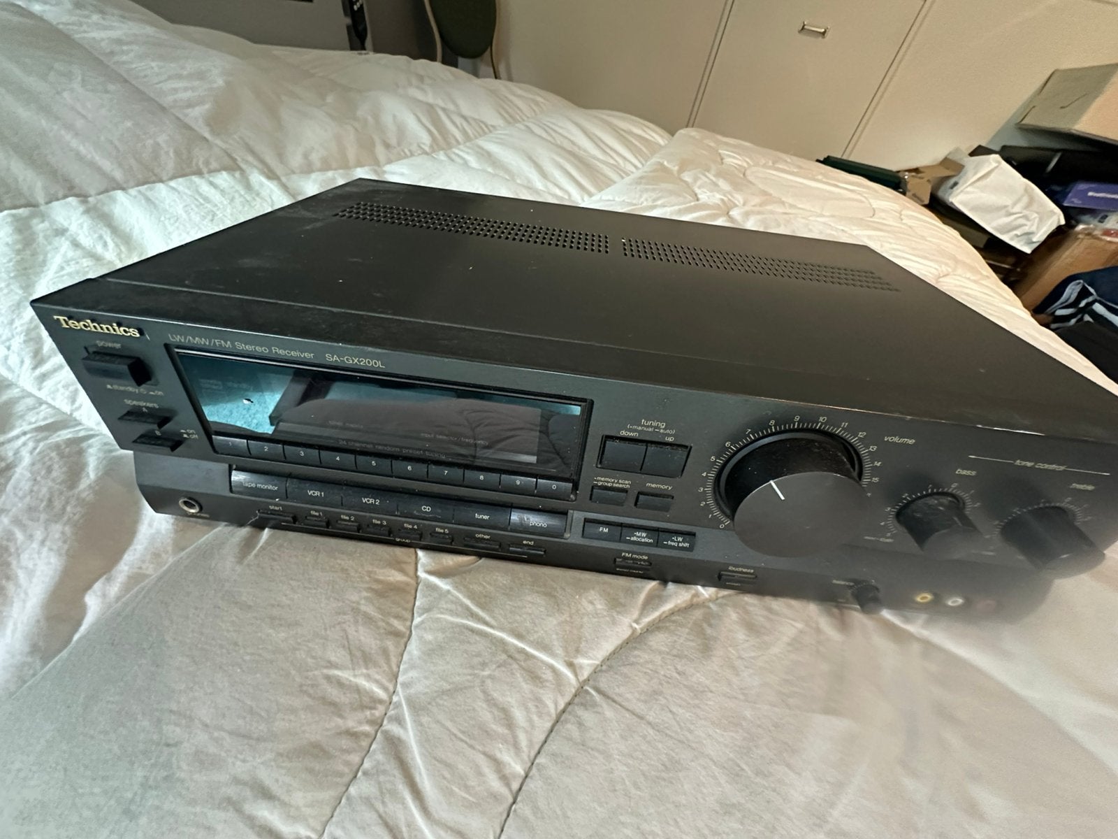 Technics receiver SA-GX200L, Ophalen of Verzenden, Zo goed als nieuw, Overige merken