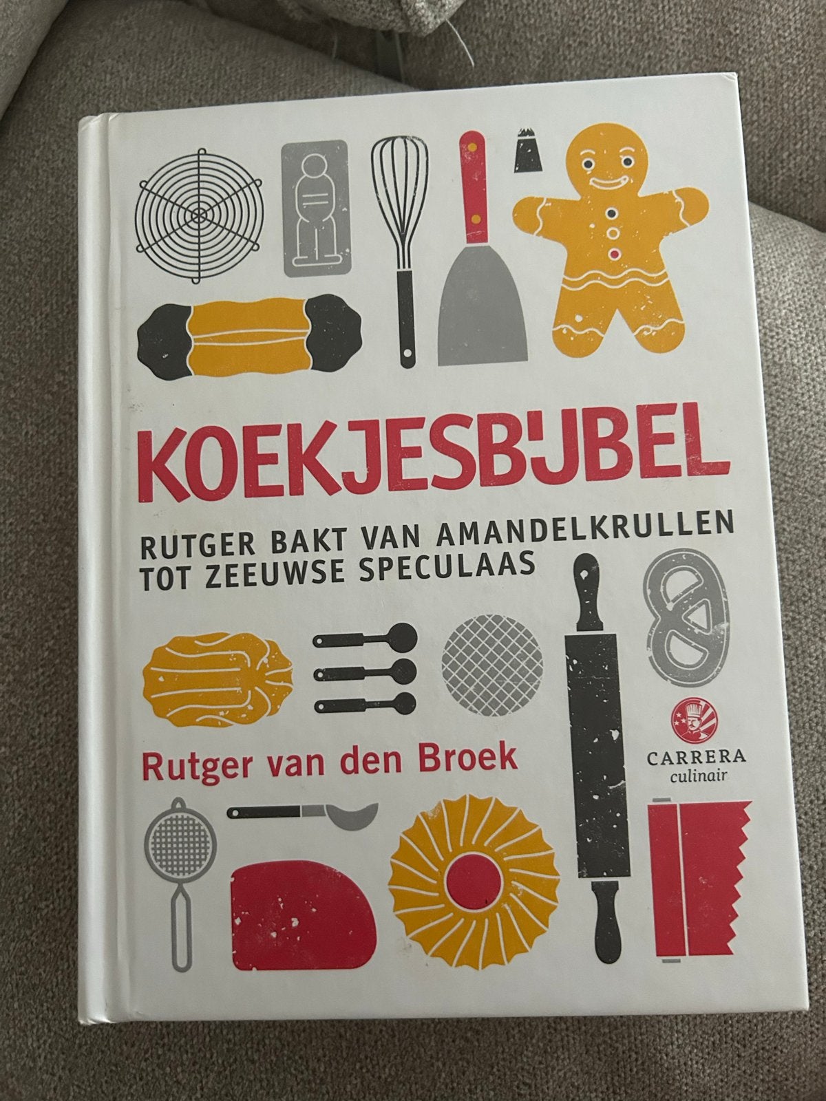 Koekjesbijbel - Rutger Bakt, Boeken, Ophalen, Zo goed als nieuw, Nederland en België, Taart, Gebak en Desserts