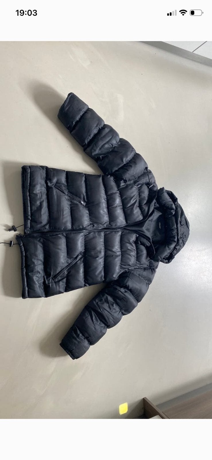 Winterjas maat 42, Kleding | Dames, Ophalen, Overige typen, Zwart, Maat 42/44 (L)