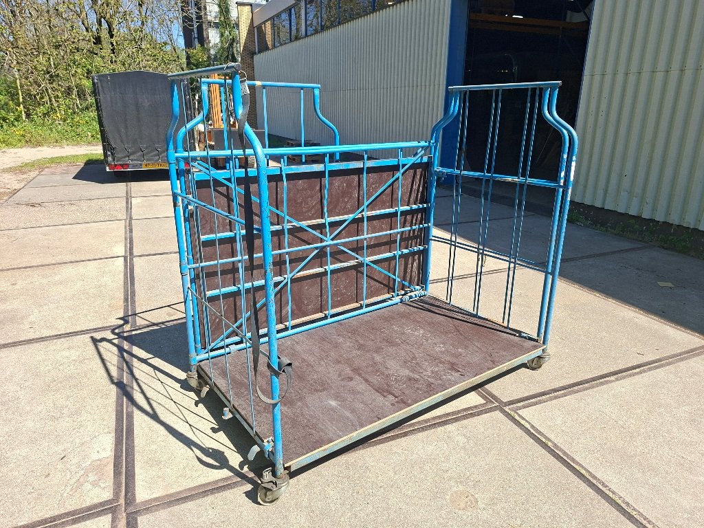 2 rolkarren rolcontainers  gebruikt, Doe-het-zelf en Verbouw, 100 liter of meer, Ophalen, Gebruikt, Transportkar
