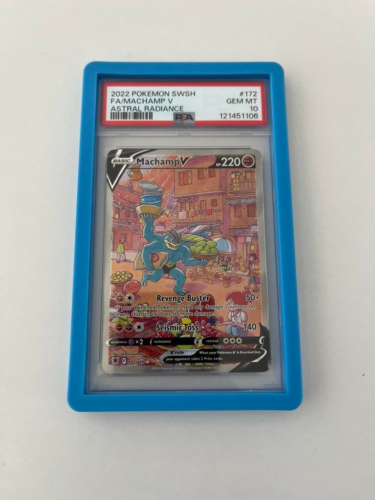 Psa 10 Machamp 172 Asr, Hobby en Vrije tijd, Verzamelkaartspellen | Pokémon, Ophalen, Zo goed als nieuw