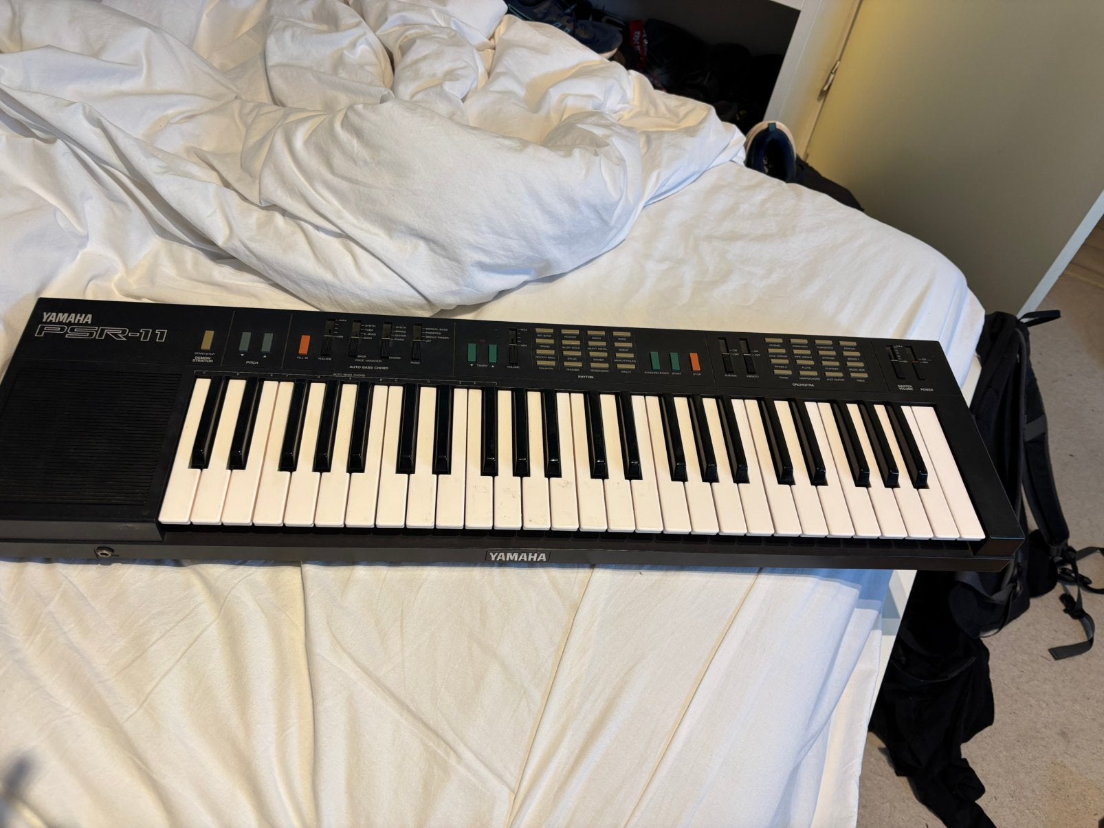 Yamaha PSR-11 Keyboard met kabel, Muziek en Instrumenten, Keyboards, Ophalen, Gebruikt, 61 toetsen, Yamaha