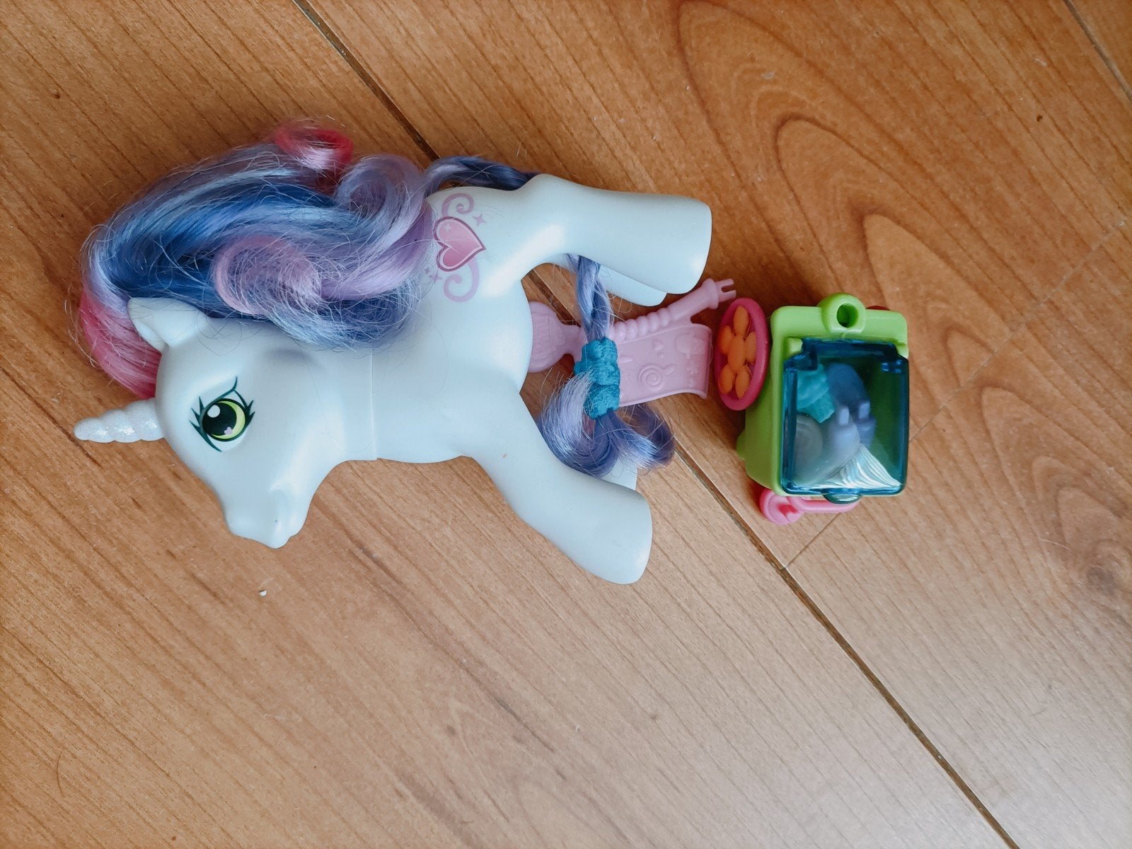 My Little Pony Eenhoorn met wagentje, Ophalen of Verzenden