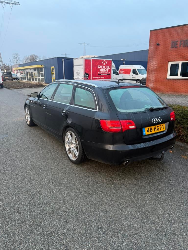 Audi A6 2.0 Tfsi Avant 125KW AUT 2008 Zwart, Auto's, Audi, 1984 cc, Zwart, Stationwagon, Particulier