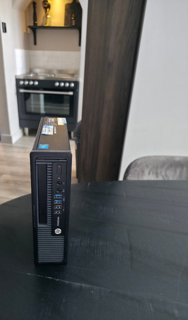 zeer snelle mini hp i5/ 8gb/120gb SSD/windows 11 /25x25cm, Computers en Software, Ophalen, 8 GB, Zo goed als nieuw, SSD