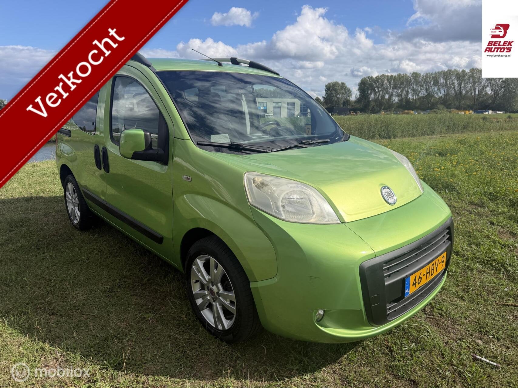 Fiat Qubo 1.4 Dynamic, Voorwielaandrijving, 15 km/l, 4 cilinders, 400 kg