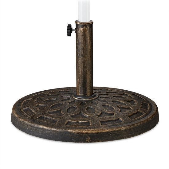 Zware parasolvoet  14kg - voor 38-50 mm stokken - Ø 49,5 cm, Nieuw, Ophalen of Verzenden, Parasolvoet, Minder dan 1 meter