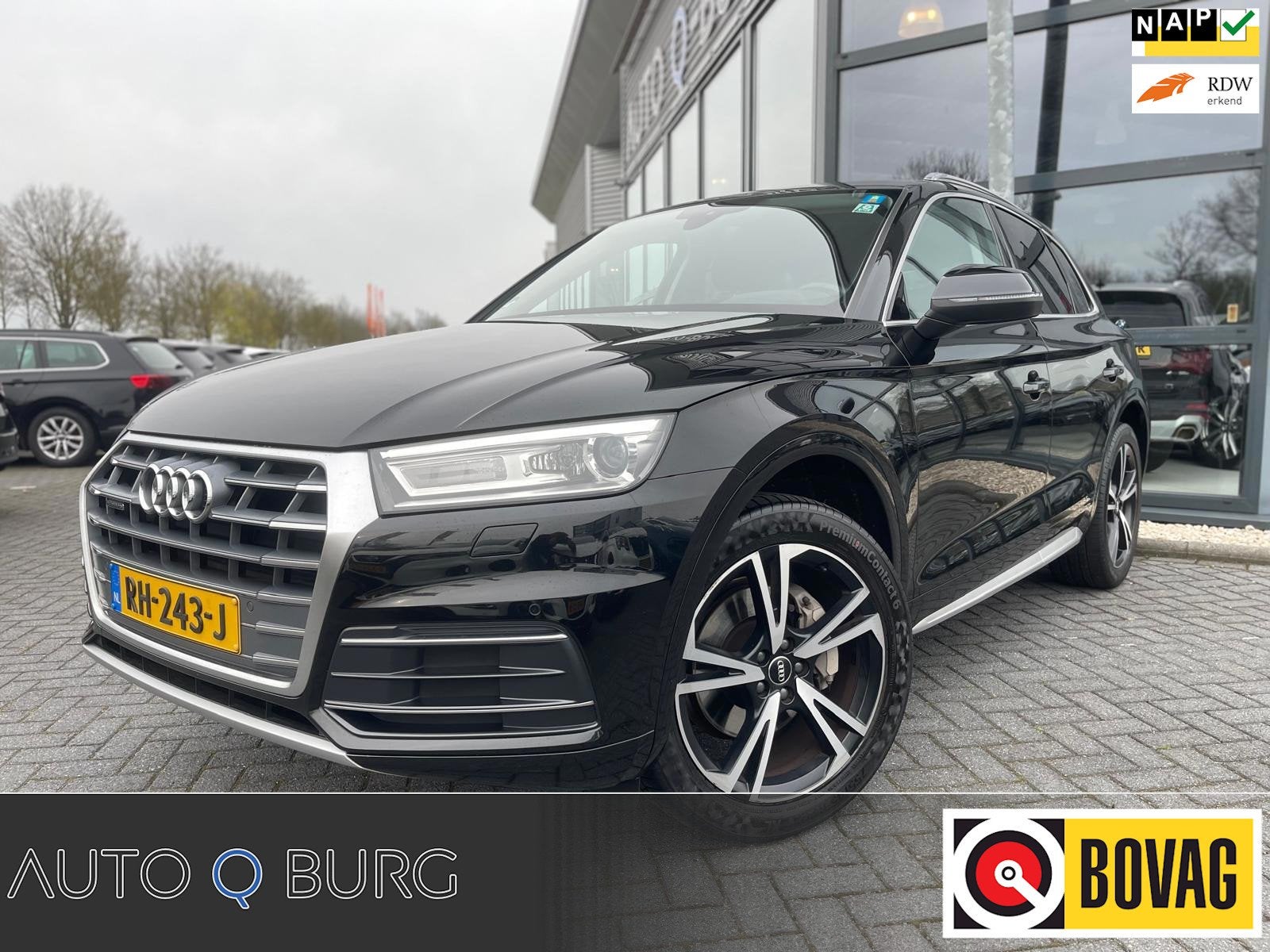 Audi Q5 2.0 TFSI quattro Sport Pro Line | Trekhaak | PDC | L, Auto's, Audi, Automaat, Stof, Gebruikt, Euro 6