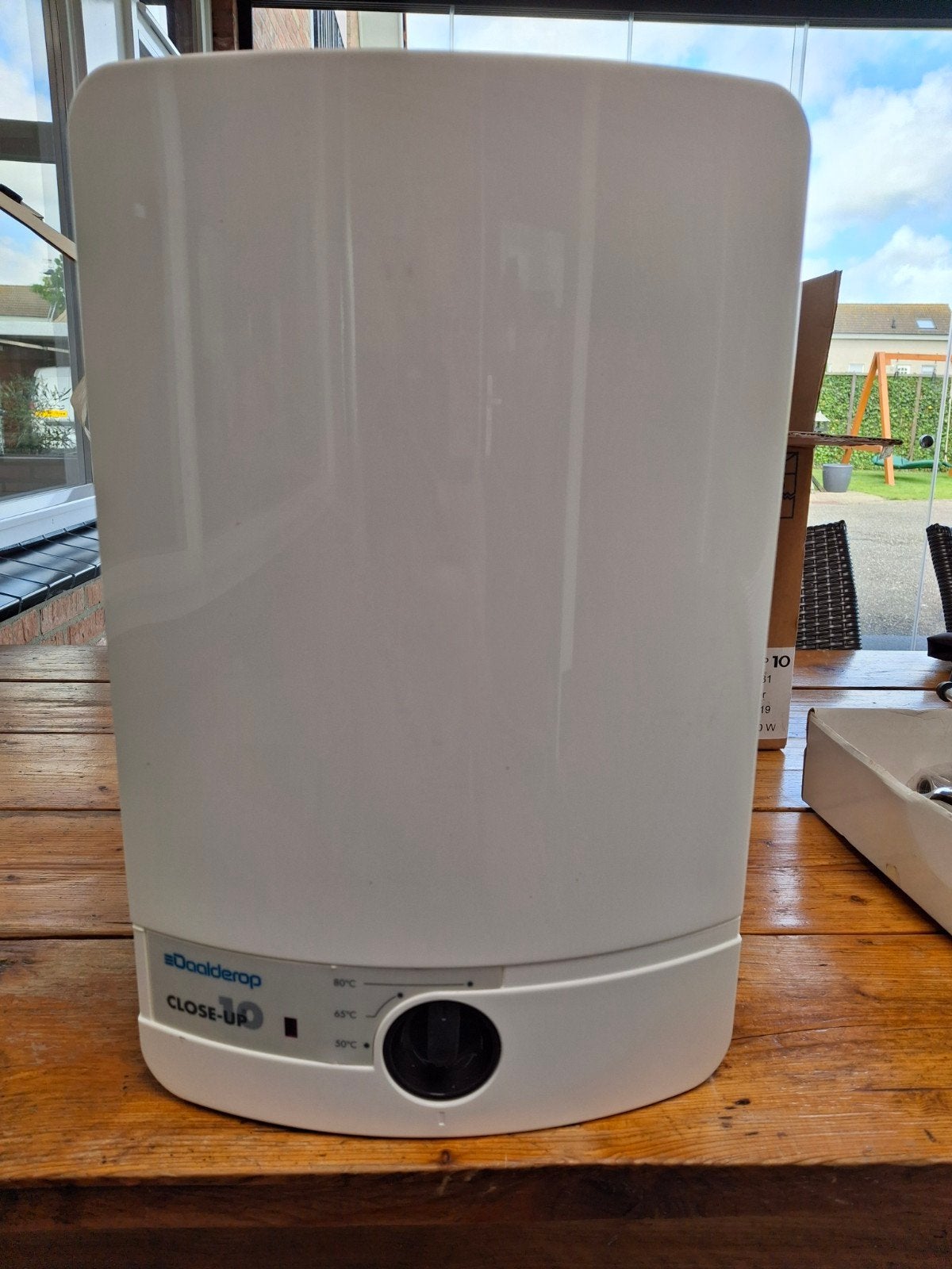 Daalderop Close-up boiler 10L met muurplaat en mengkraan, Ophalen, Nieuw