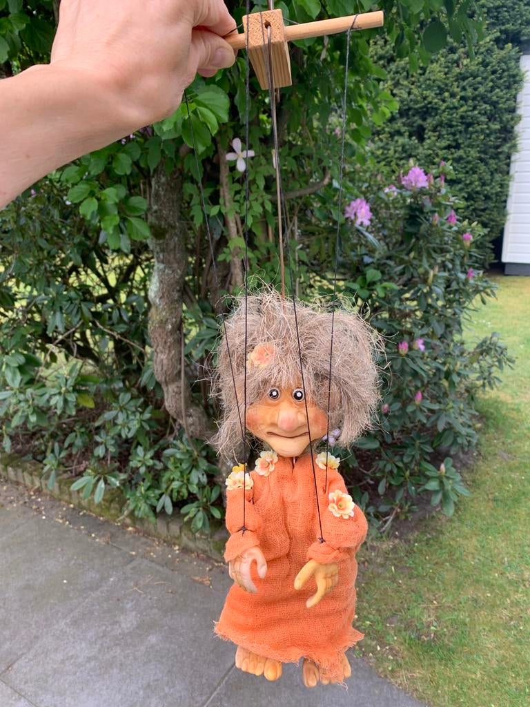 Marionette trolletje, Ophalen of Verzenden, Zo goed als nieuw, Overige typen