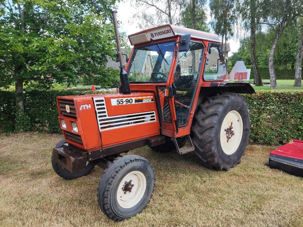 FIAT tractor (type 55-90 (4.520 uur)) compleet met machines, FIATAGRI, Gebruikt, 2500 tot 5000, CNH
