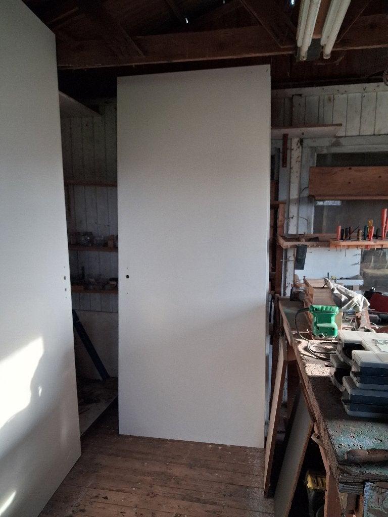 Binnendeuren / opdekdeur 6  stuks, Ophalen, Gebruikt, 80 tot 100 cm, 215 cm of meer