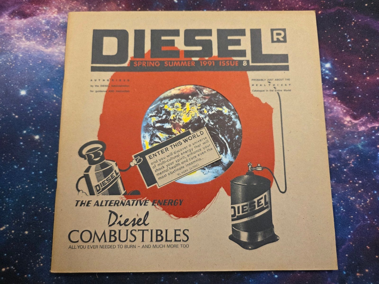 Diesel Catalogus Magazine Lente Zomer 1991 - Issue 8, Boeken, Ophalen of Verzenden, Gelezen, Overige typen