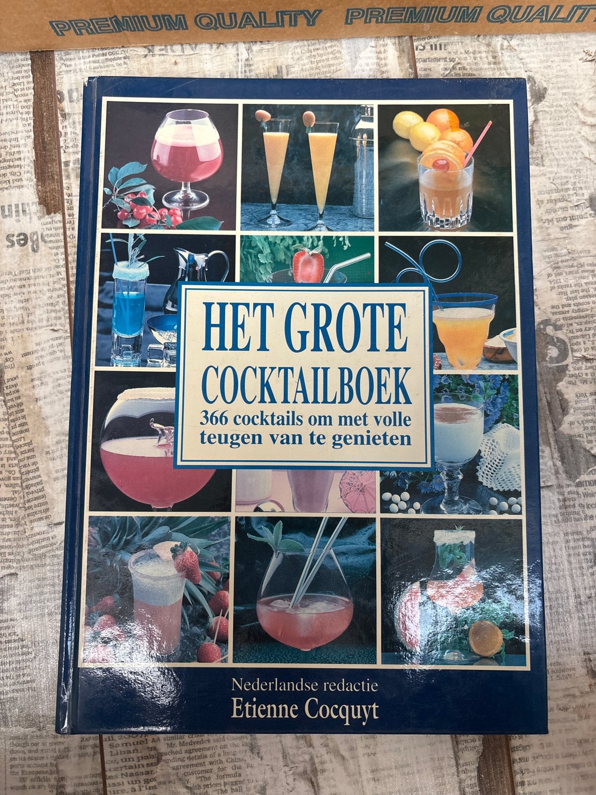 Het Grote Cocktailboek: 366 Cocktails om te Genieten, Boeken, Kookboeken, Ophalen, Zo goed als nieuw, Overige typen