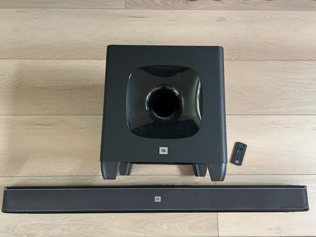 JBL SB400 Soundbar met draadloze subwoofer, Ophalen, Zo goed als nieuw