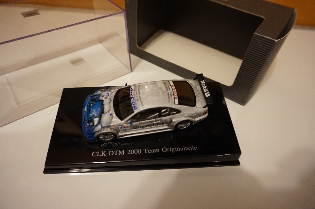 Mercedes W208 CLK / DTM 2000 M. Tieman 1/43, Hobby en Vrije tijd, Modelauto's | 1:43, Ophalen of Verzenden, Zo goed als nieuw