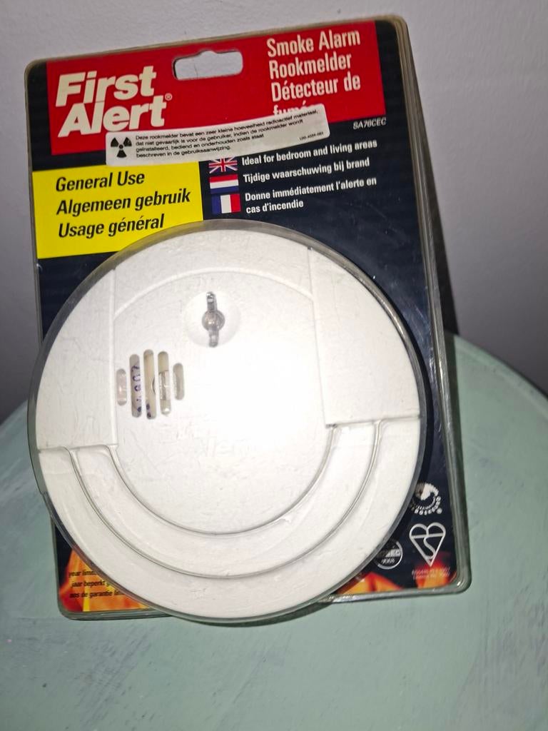 Nieuwe first alert rook alarm., Ophalen of Verzenden, Nieuw, Detector, Sensor of Melder, Rook