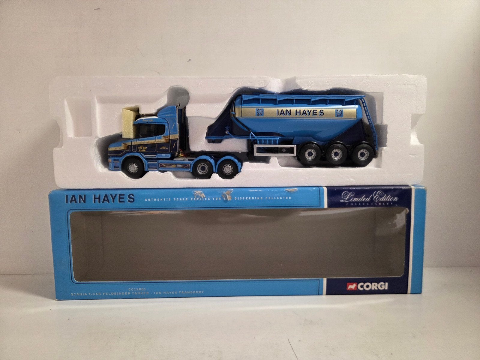 Corgi Scania T Feldbinder tanker Ian Hayes, Corgi, ., Ophalen of Verzenden, Zo goed als nieuw