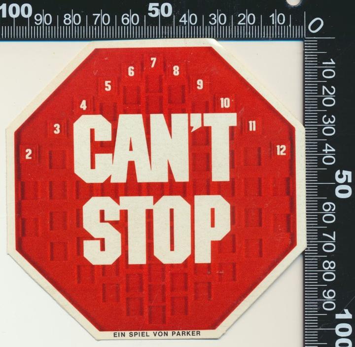 Sticker: Cant stop, Ophalen of Verzenden, Zo goed als nieuw, Bedrijf of Vereniging
