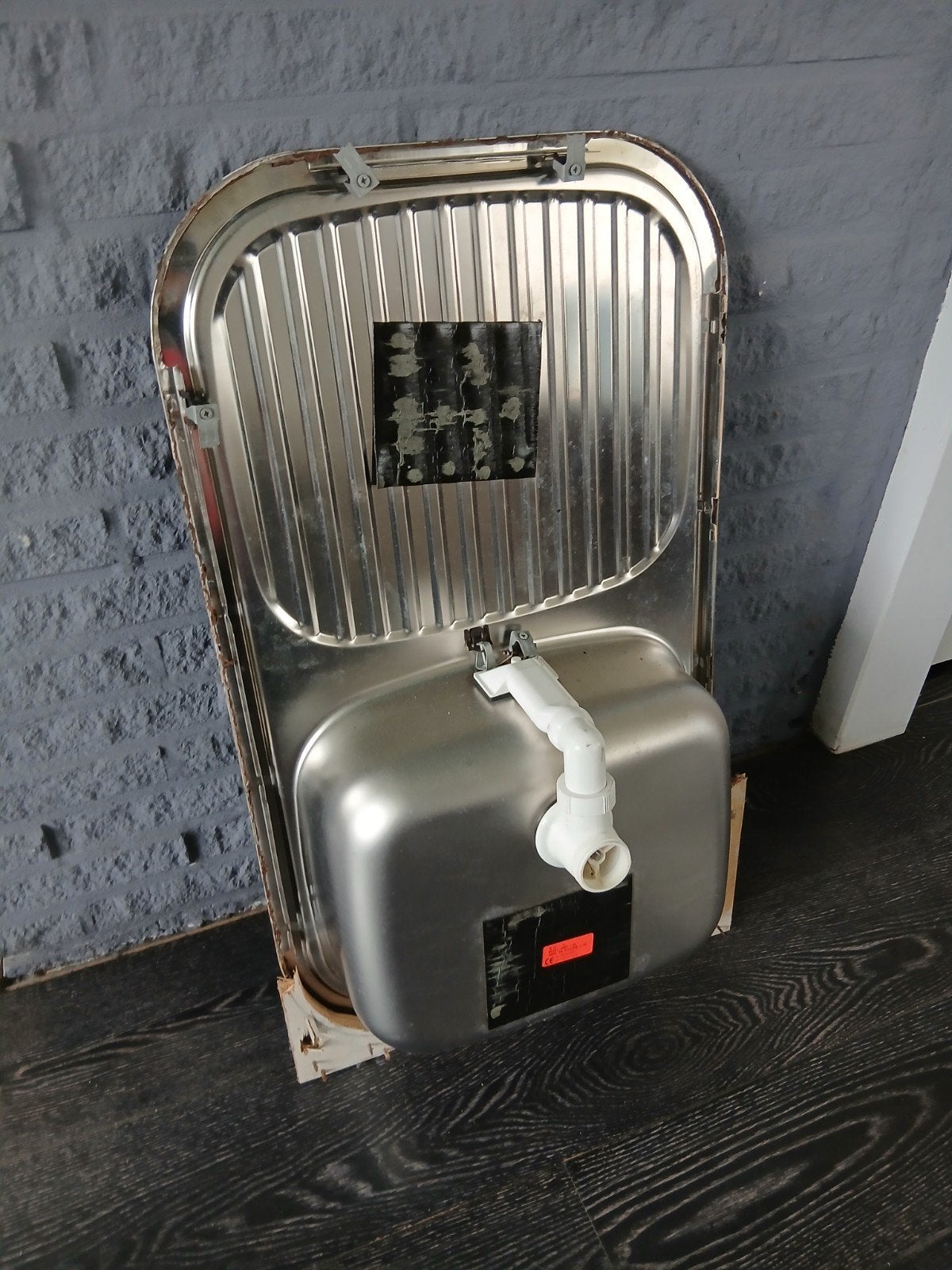 Wasbak Spoelbak RVS boot of caravan, Ophalen of Verzenden, Kombuis en Sanitair