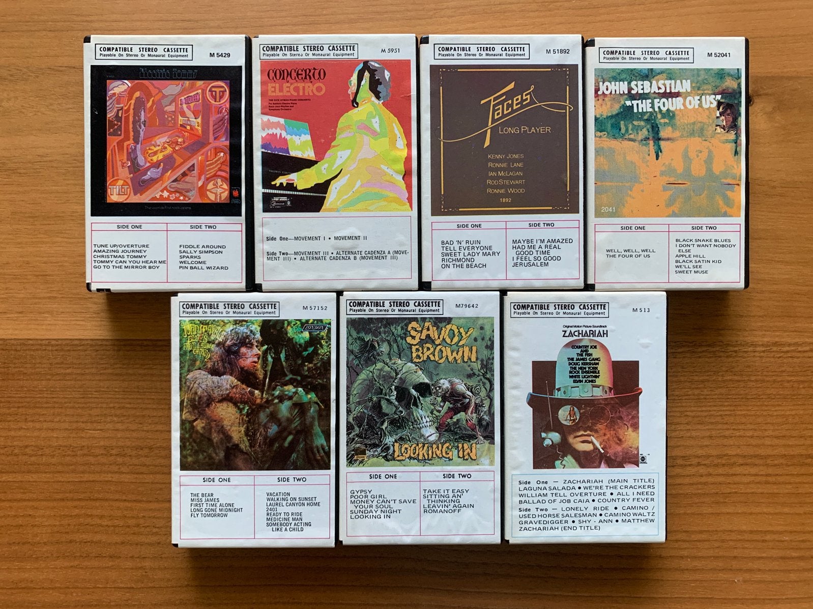 Diverse Ampex MC's / 5,00 euro per stuk (USA 1967), 2 t/m 25 bandjes, Overige genres, Ophalen of Verzenden, Zo goed als nieuw