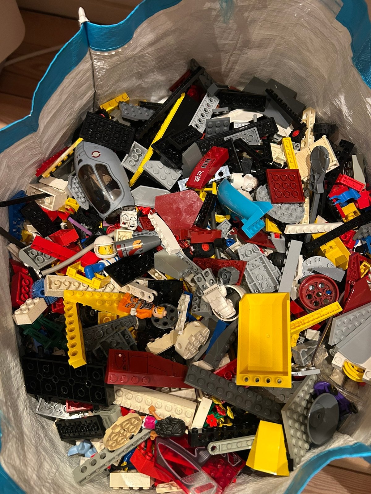 Grote partij ongesorteerde lego, Gebruikt, Overige thema's, Lego, Overige typen