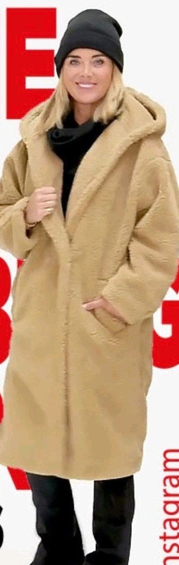 Monique Westerberg Teddy Jas XL, Monique Westerberg, Beige, Maat 46/48 (XL) of groter, Ophalen of Verzenden