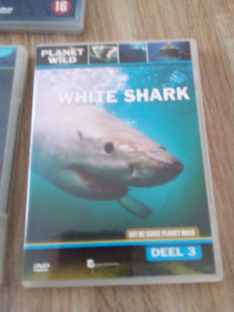 shark dvd en geographics helemaal nieuw, Alle leeftijden, Ophalen of Verzenden, Nieuw in verpakking, Natuur