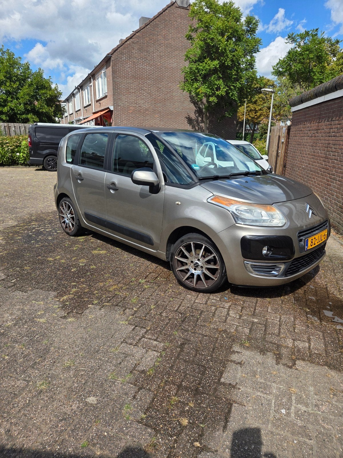 Citroën C3 Picasso 1.4 VTI 2009 Beige, Auto's, Voorwielaandrijving, 15 km/l, Beige, Origineel Nederlands