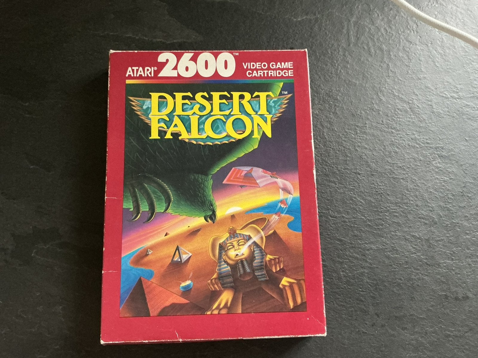 Atari 2600 spel Desert Falcon in doos, Spelcomputers en Games, Games | Atari, Avontuur en Actie, Gebruikt, 1 speler, Ophalen of Verzenden