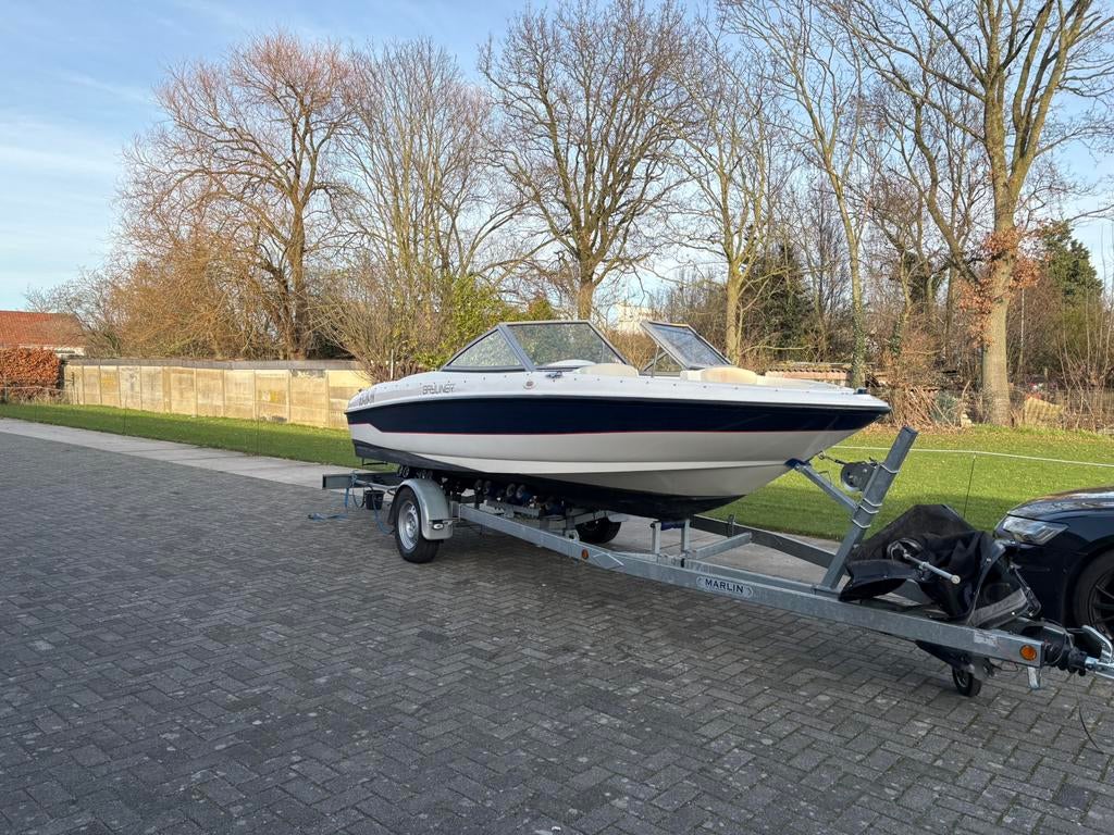 Bayliner 175 gt  speedboot, Watersport en Boten, Ophalen, Binnenboordmotor, Zo goed als nieuw, Polyester