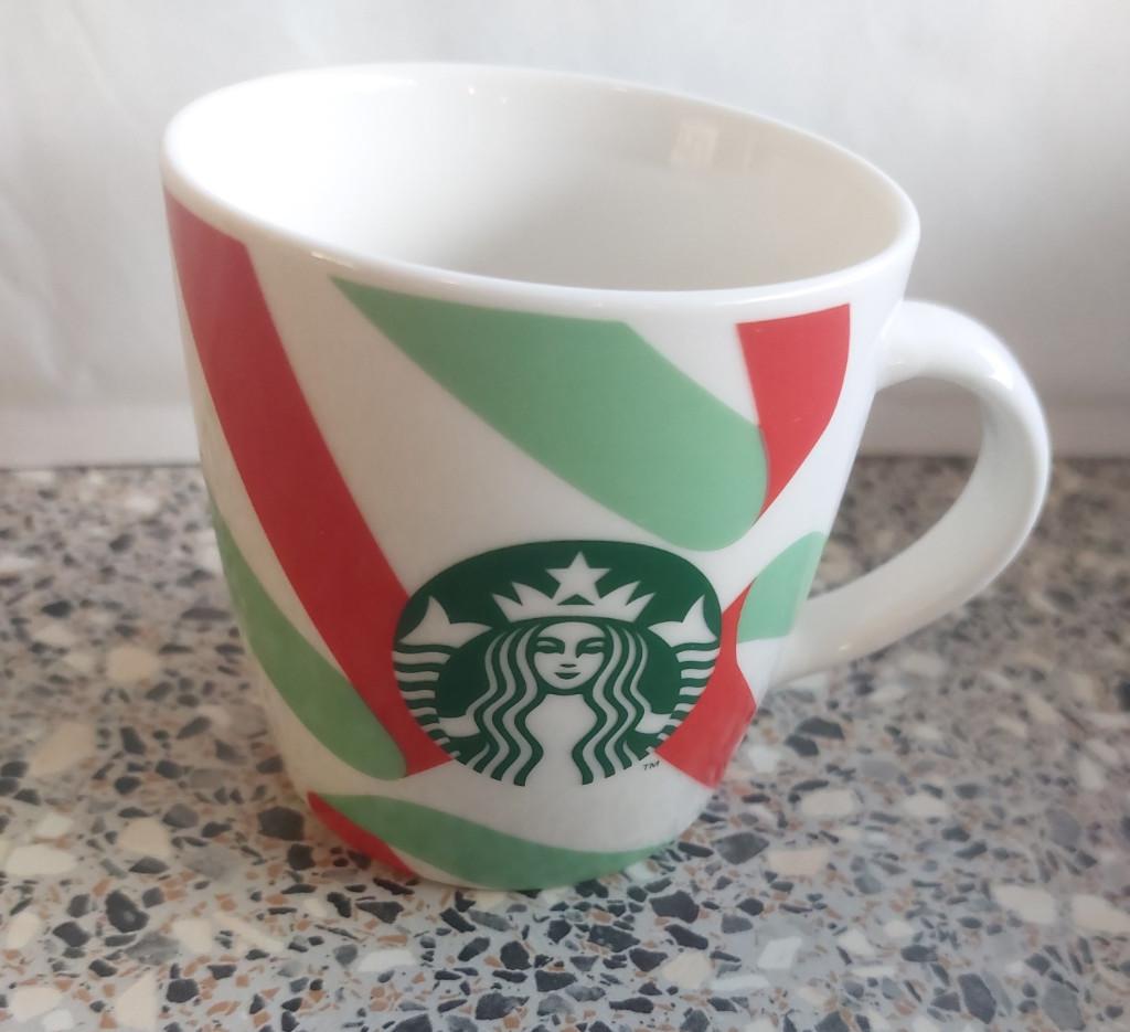 Kerst Christmas Beker mok kop Starbucks 2021, Ophalen of Verzenden, Zo goed als nieuw, Overige stijlen, Kop(pen) en/of Schotel(s)