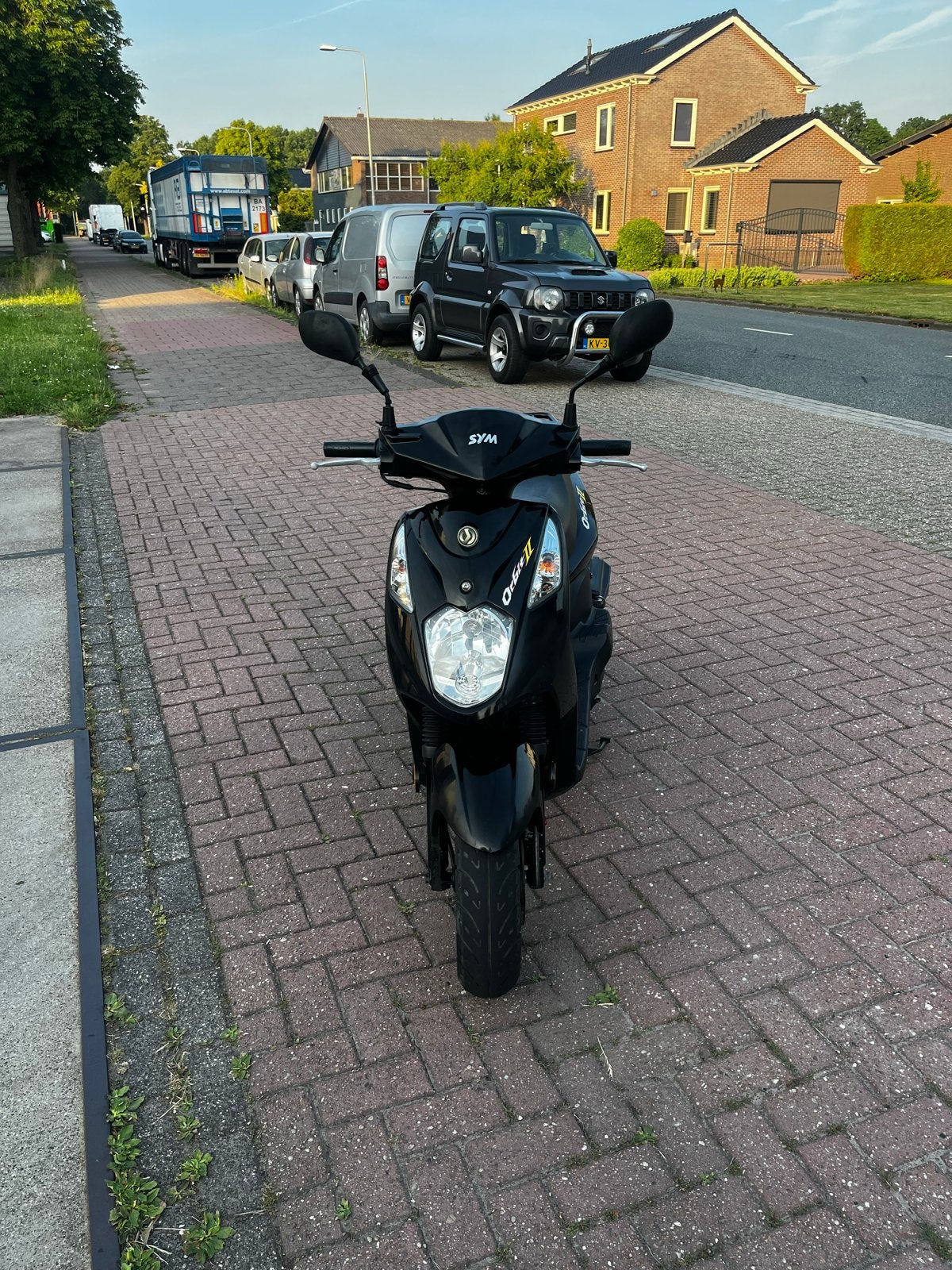 SYM Orbit II Scooter - Zwart, Goed Onderhouden, Fietsen en Brommers, Ophalen, Gebruikt, Benzine, 50 cc