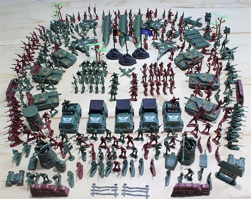307 Delige Leger Poppetjes Tank Soldaten Convoy Set, Verzamelen, Poppetjes en Figuurtjes, Nieuw, Verzenden