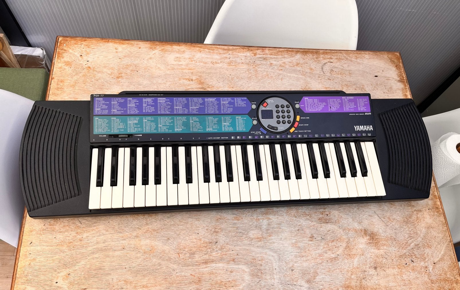 Yamaha PSR-77 keyboard., Muziek en Instrumenten, Ophalen, Gebruikt, 49 toetsen, Yamaha