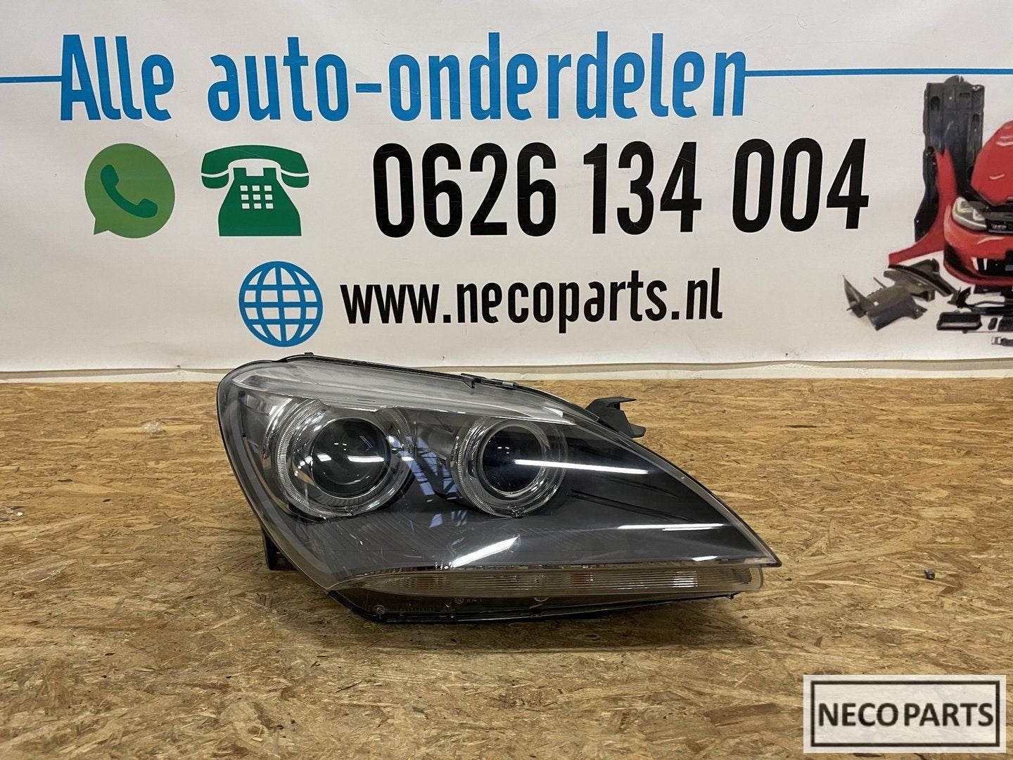 BMW 6 SERIE F06 F12 F13 XENON KOPLAMP RECHTS 7222084, Auto-onderdelen, Verlichting, Gebruikt, -, -, Ophalen of Verzenden