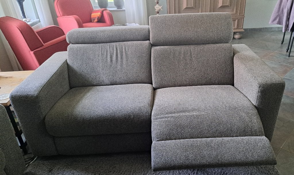Tweezits relaxbank, Ophalen, Minder dan 75 cm, 150 tot 200 cm, Tweepersoons