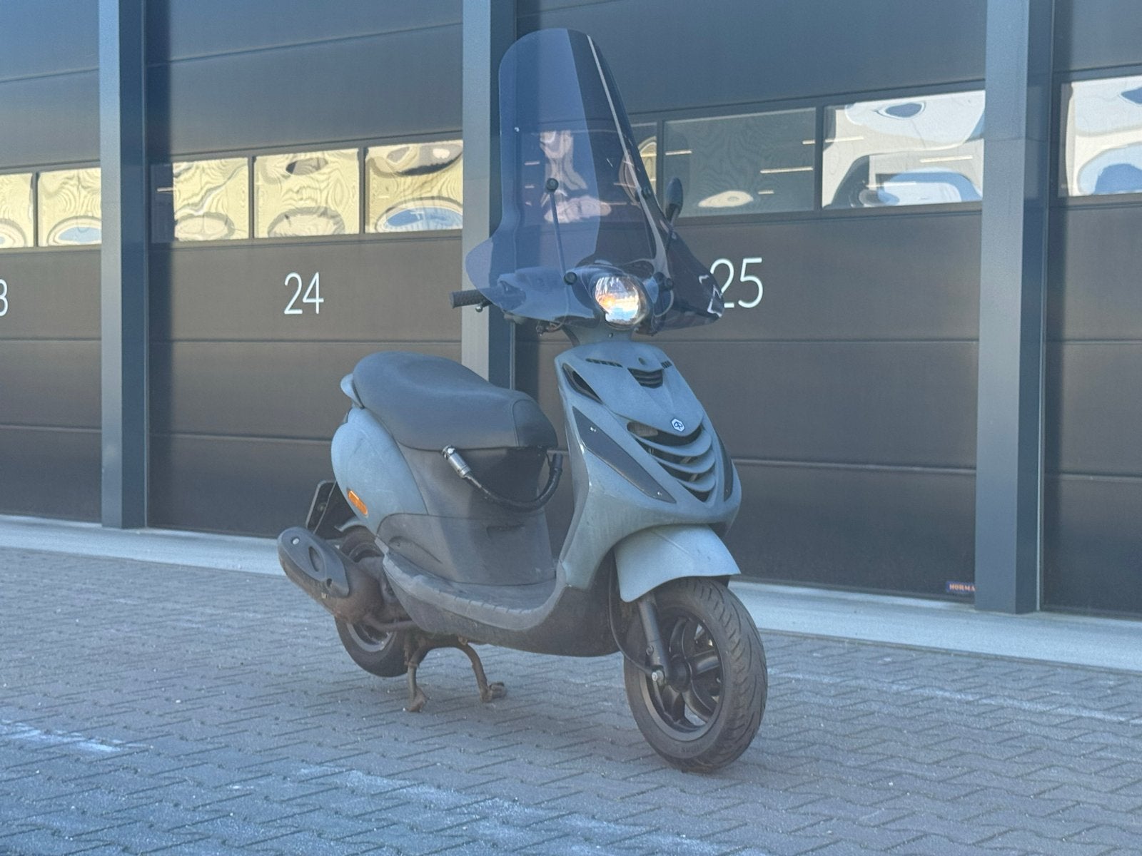 Piaggio Zip Scooter - Grijs, Ophalen, Gebruikt, Zip, Benzine
