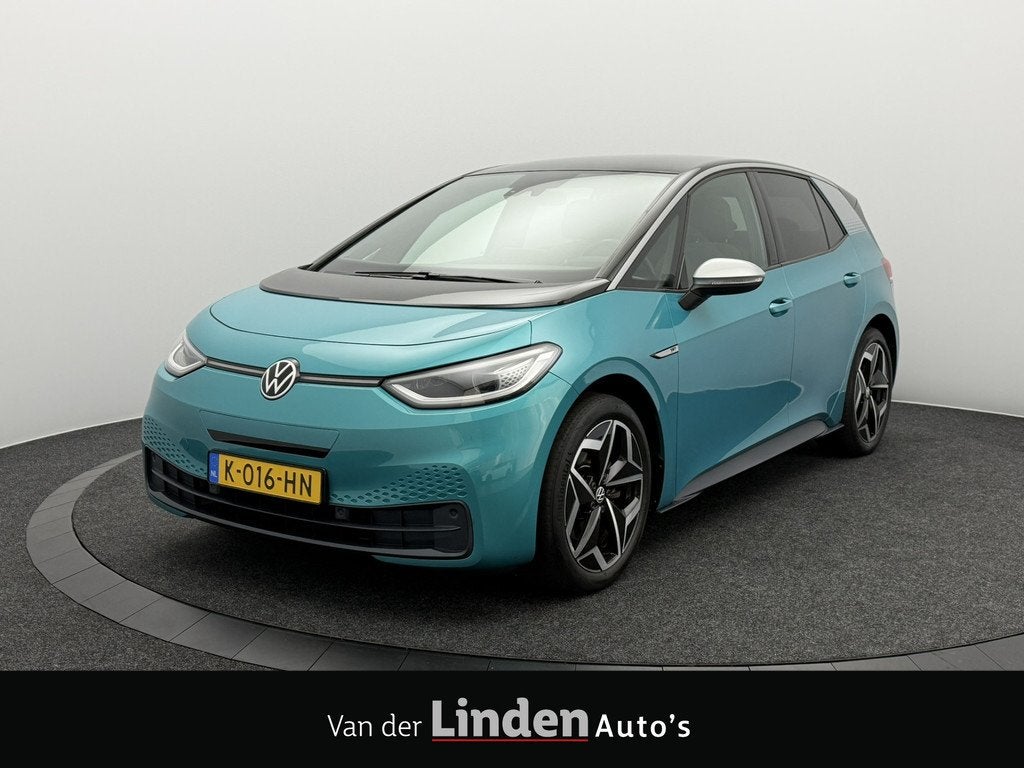 Volkswagen ID.3 First Plus 58 kWh SOH 94,2% | IQ Light | Tre, Gebruikt, Zwart, ID.3, Origineel Nederlands