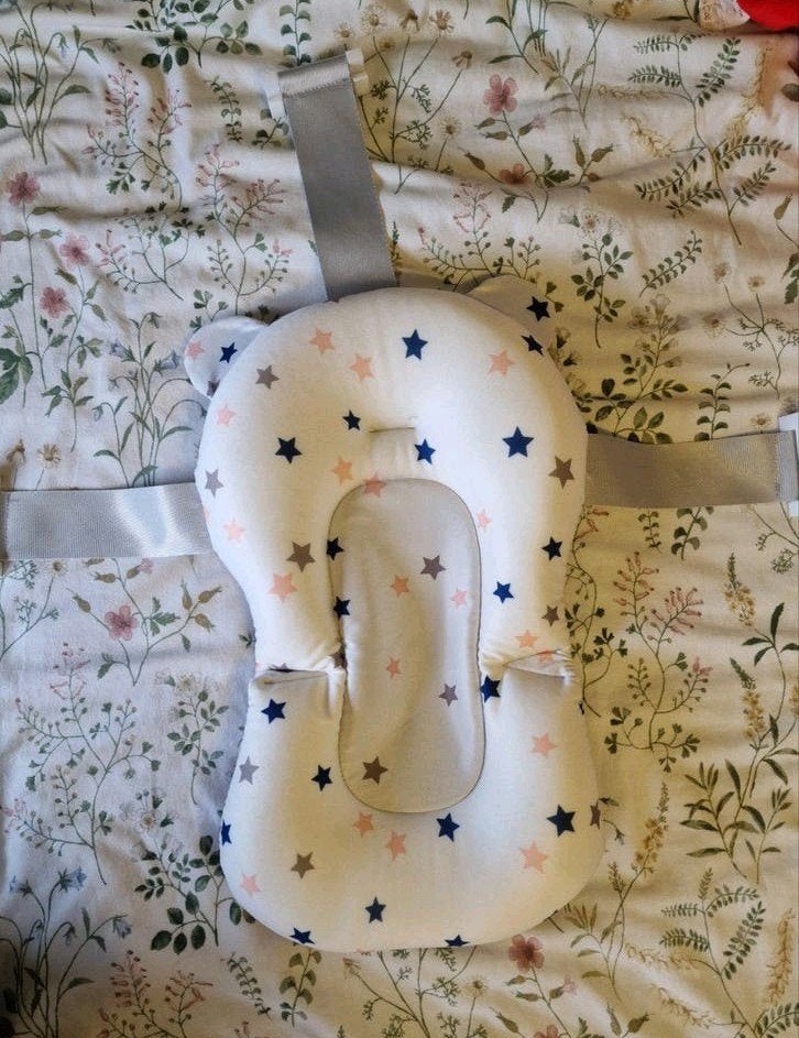 Babybadkussen voor newborns - Sterrenpatroon, Overige merken, Nieuw, Ophalen of Verzenden, Badzitje of Badring