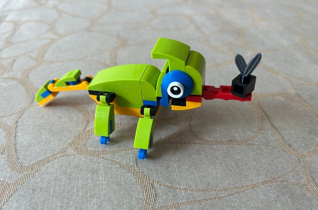 Lego Creator - 30477 - Kameleon - met boekje, Lego, Inclusief instructies, Ophalen of Verzenden, Zo goed als nieuw